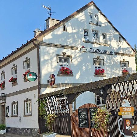 Restaurant & Pension Liebenstein Libá Extérieur photo