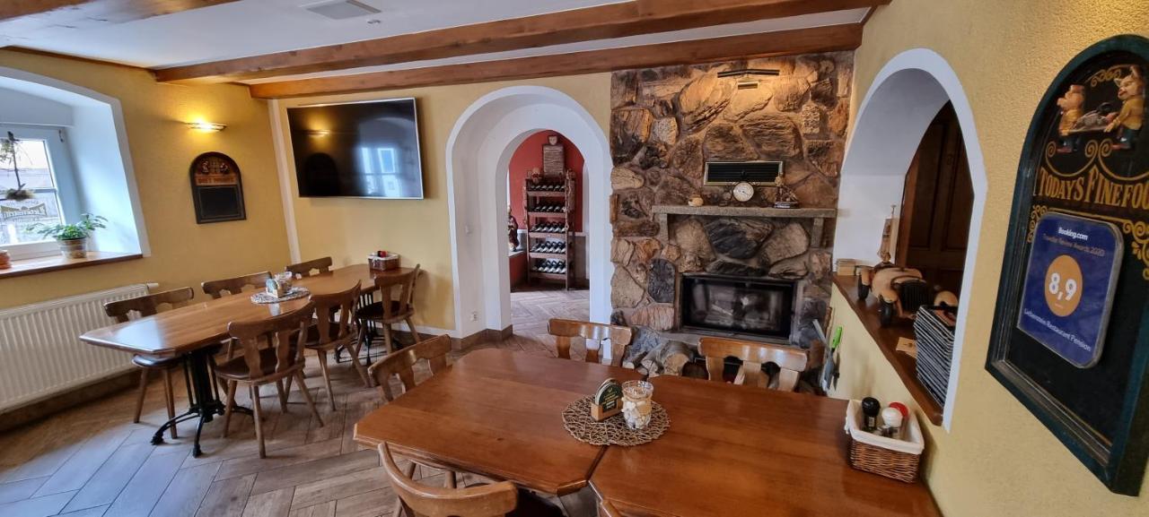 Restaurant & Pension Liebenstein Libá Extérieur photo
