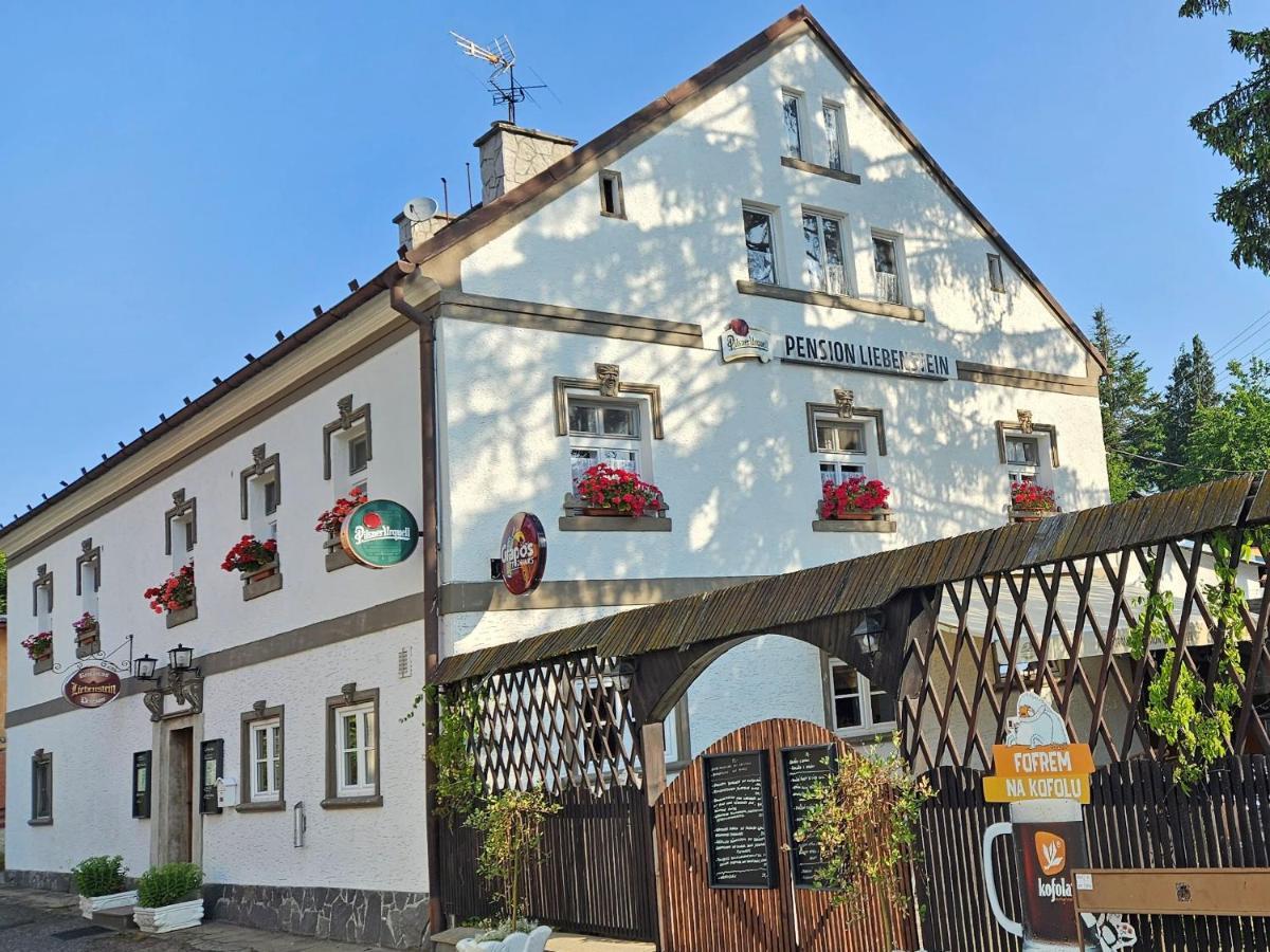 Restaurant & Pension Liebenstein Libá Extérieur photo