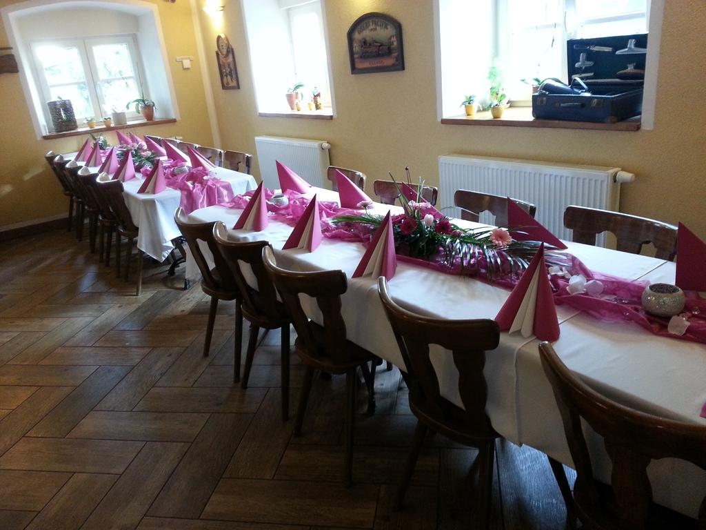 Restaurant & Pension Liebenstein Libá Extérieur photo